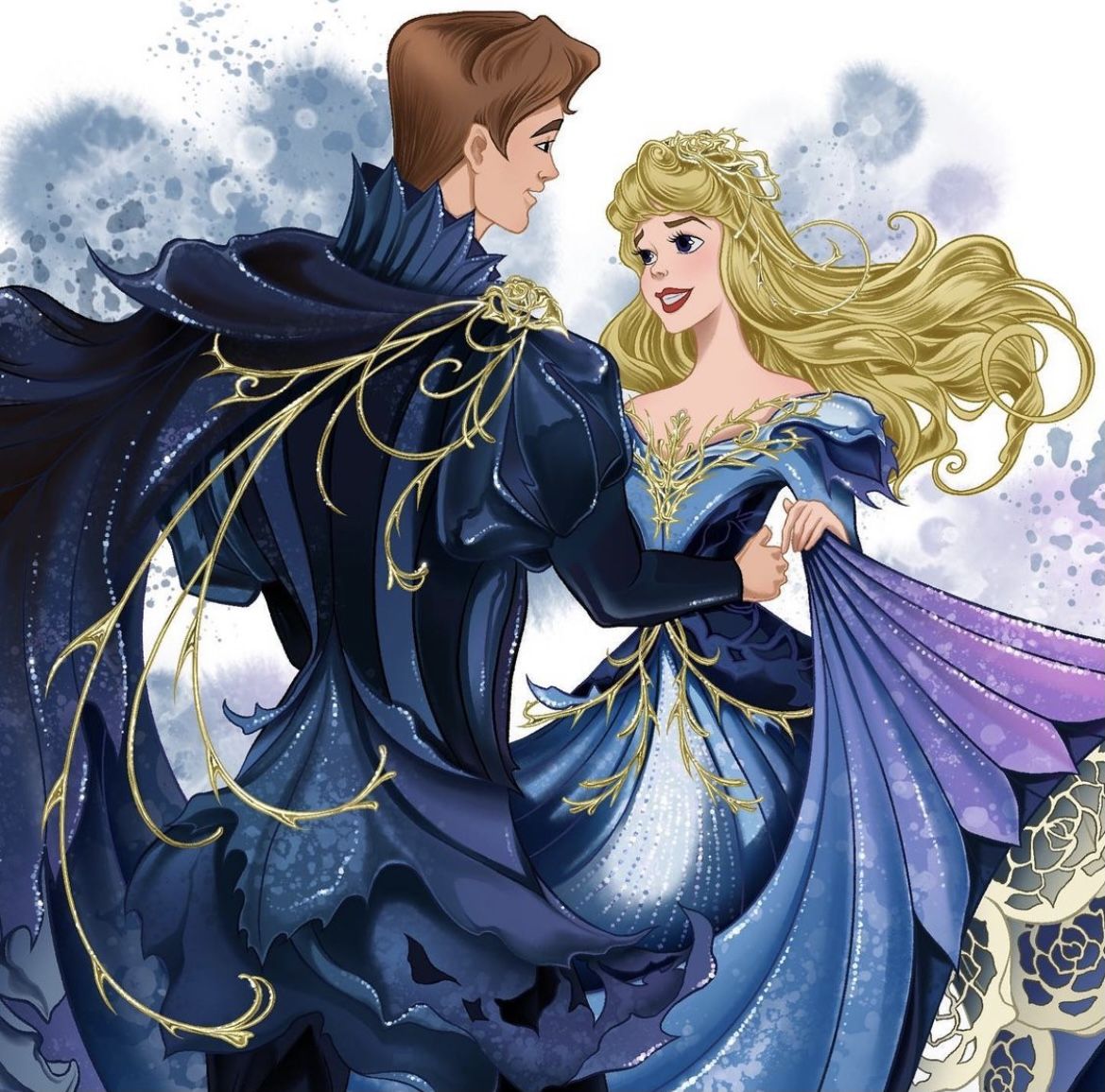 Aurora and Prince Phillip Needle MinderMagnet