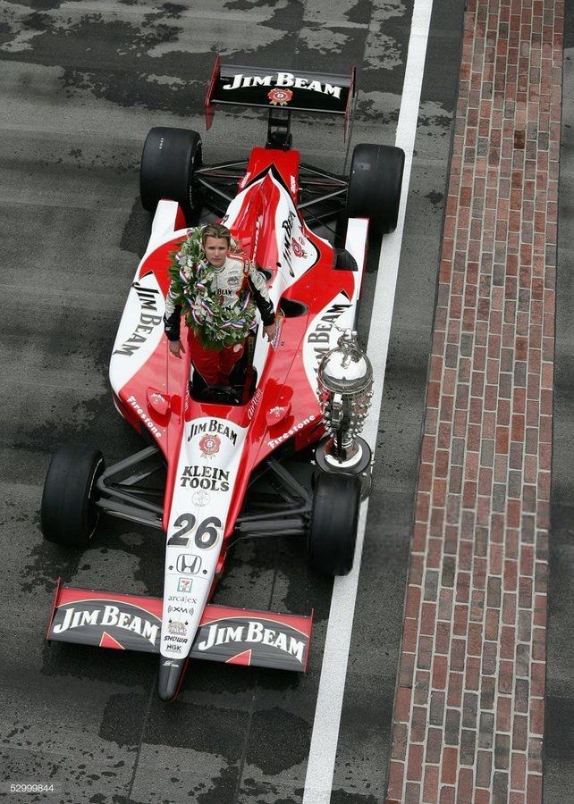 Dan Wheldon the day after winning the 2005 Indianapolis 500 Indy Car Dan Wheldon the day after winning the 2005 Indianapolis 500 Indy Car