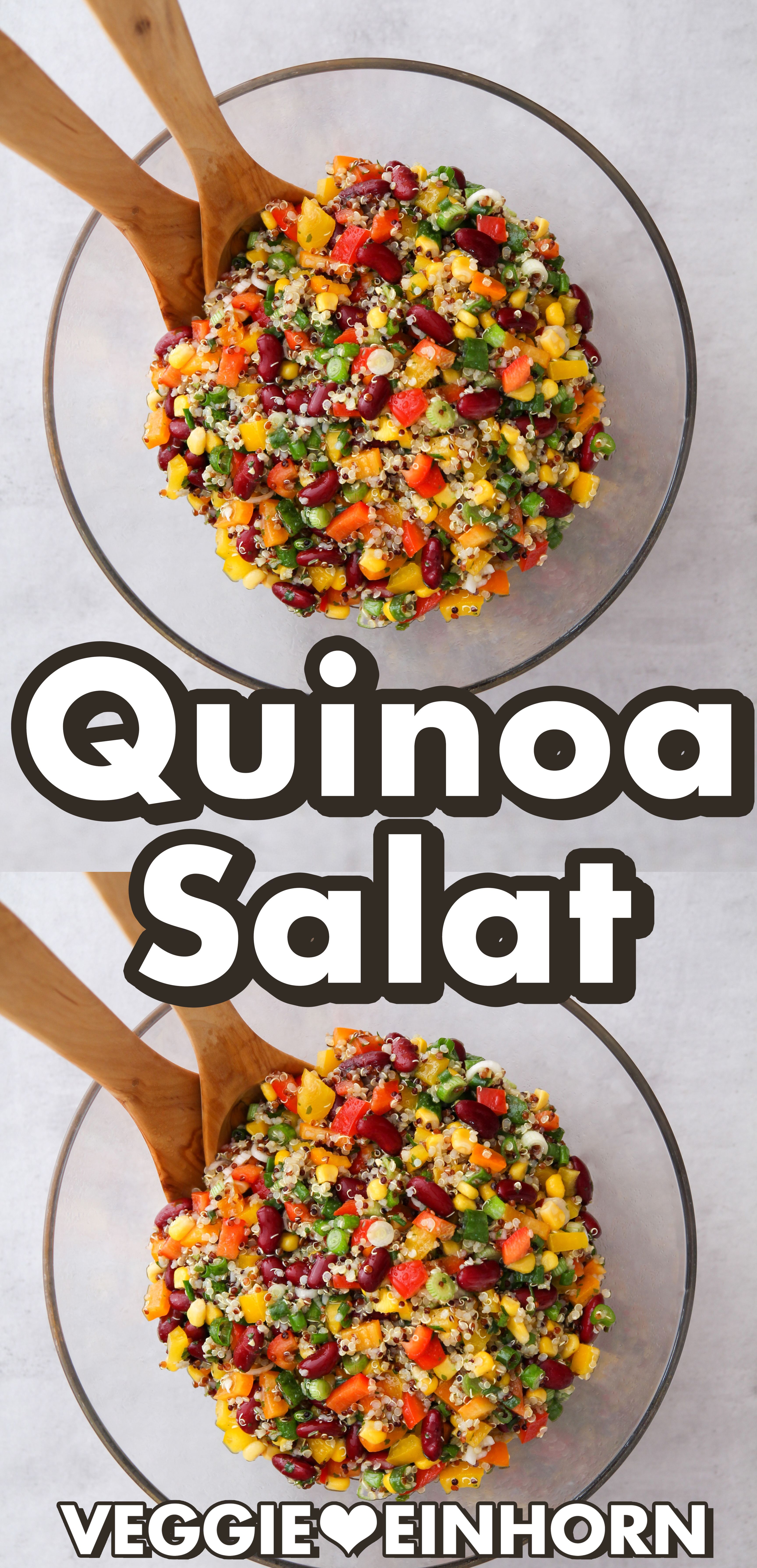 Vegetarischer Quinoasalat | Einfacher veganer Quinoa Salat | Gesund und lecker #fitness #fit body go...