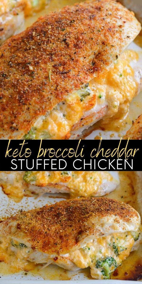 Keto Broccoli Cheddar Stuffed Chicken Keto Broccoli Cheddar Stuffed Chicken