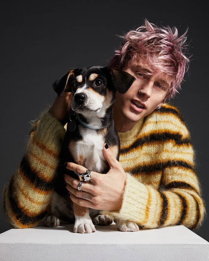 And let's just say it did not disappoint. Like, should I frame this and hang it in my house?! Hello Gorgeous, Beautiful Boys, Mod Sun, Mixed People, Colson Baker, Spiderman, In Theaters Now, Ronnie Radke, Tommy Lee