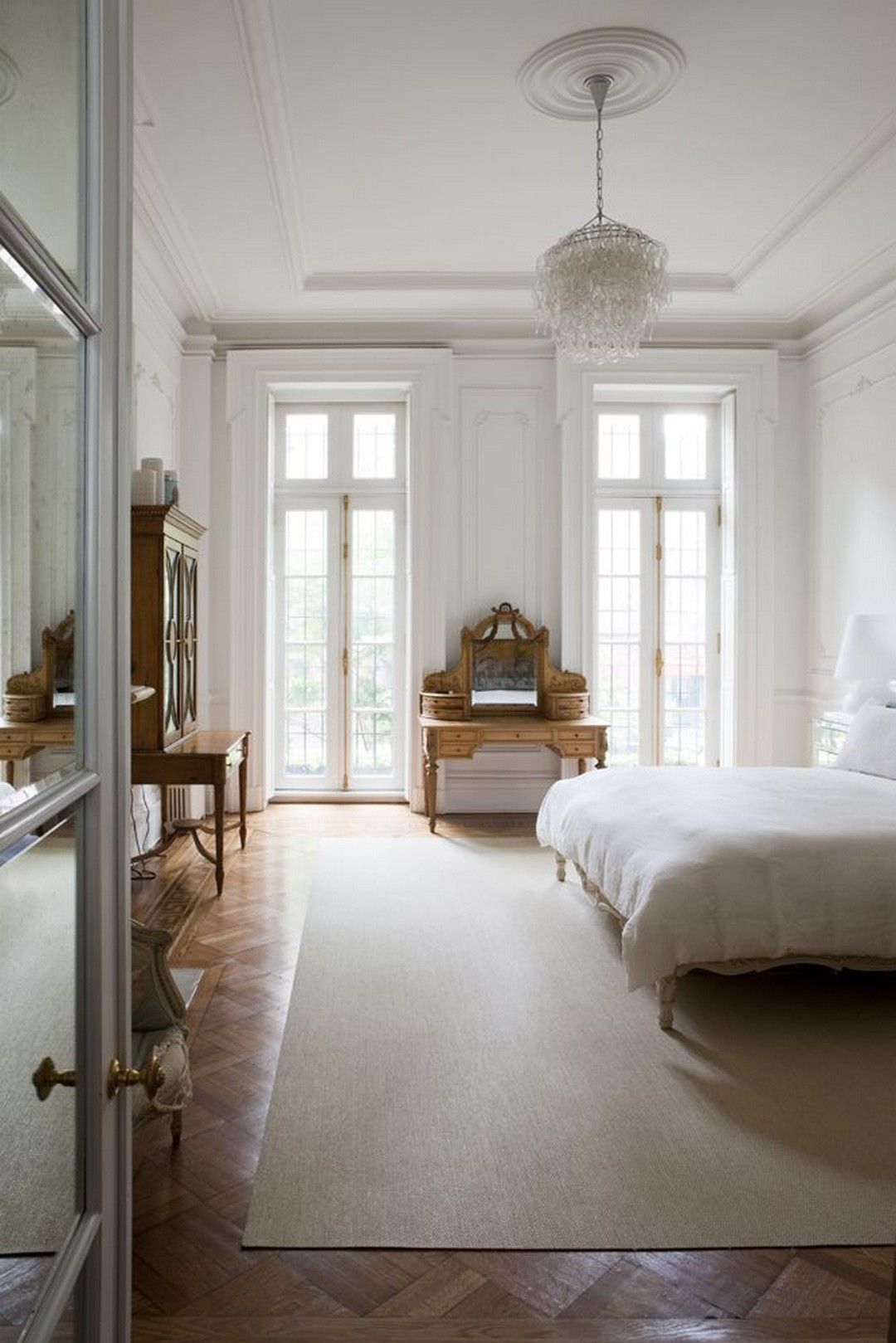 parisian style bedroom