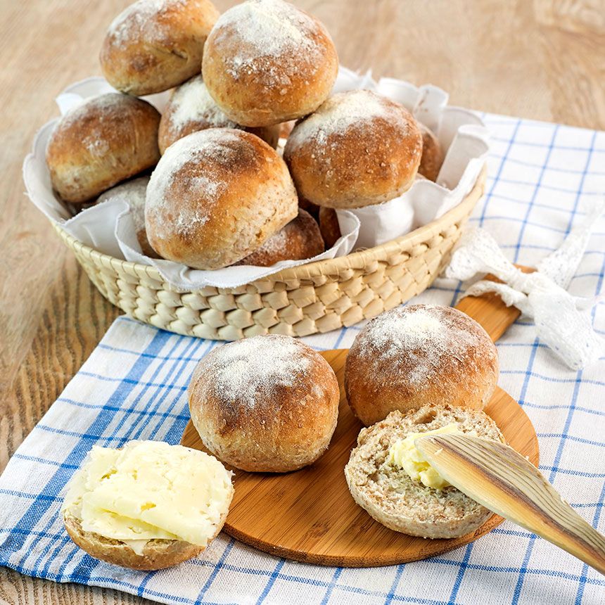 bröd grahamsmjöl vetemjöl