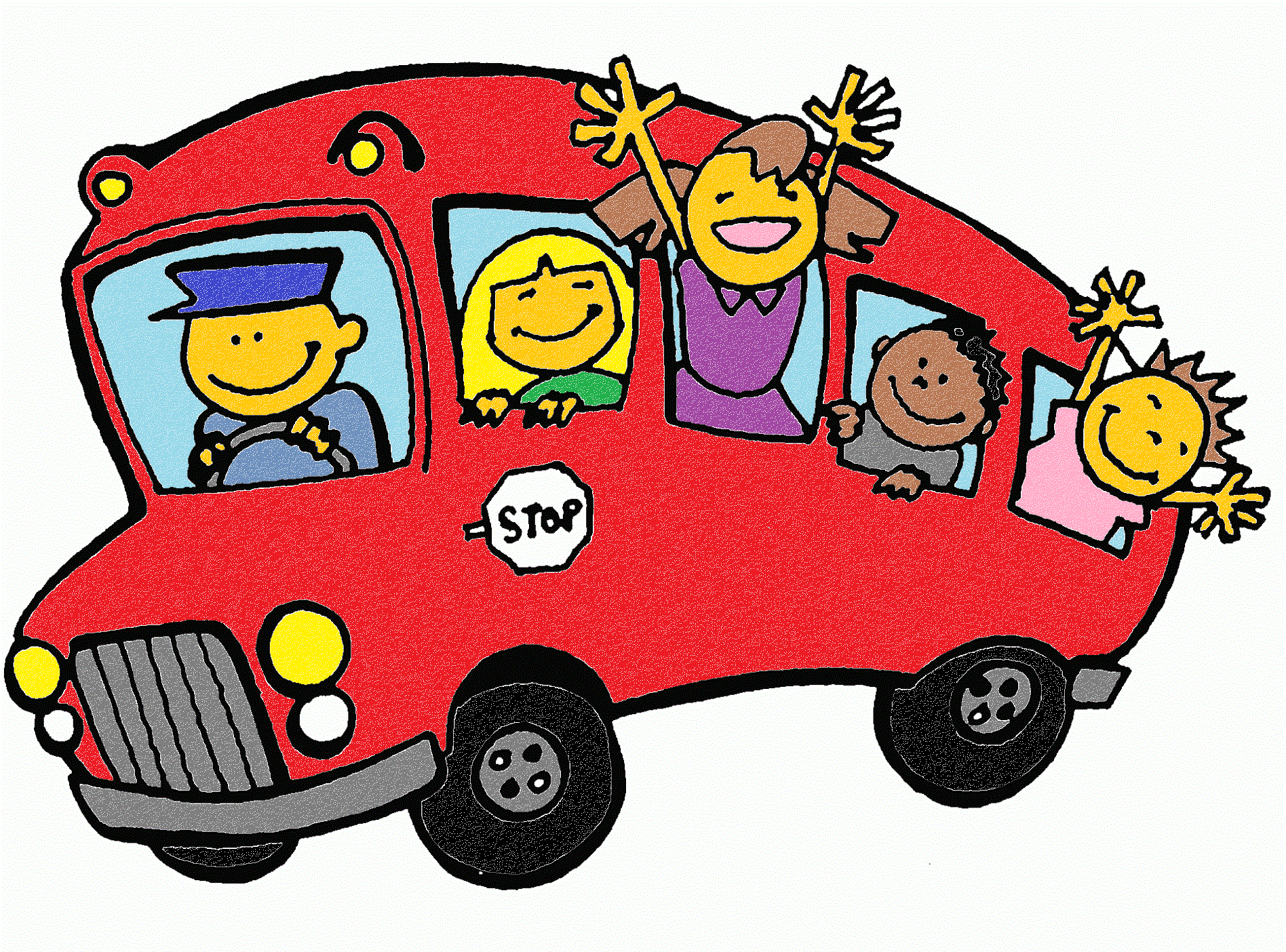 Resultado de imagen de gif infantil autobus