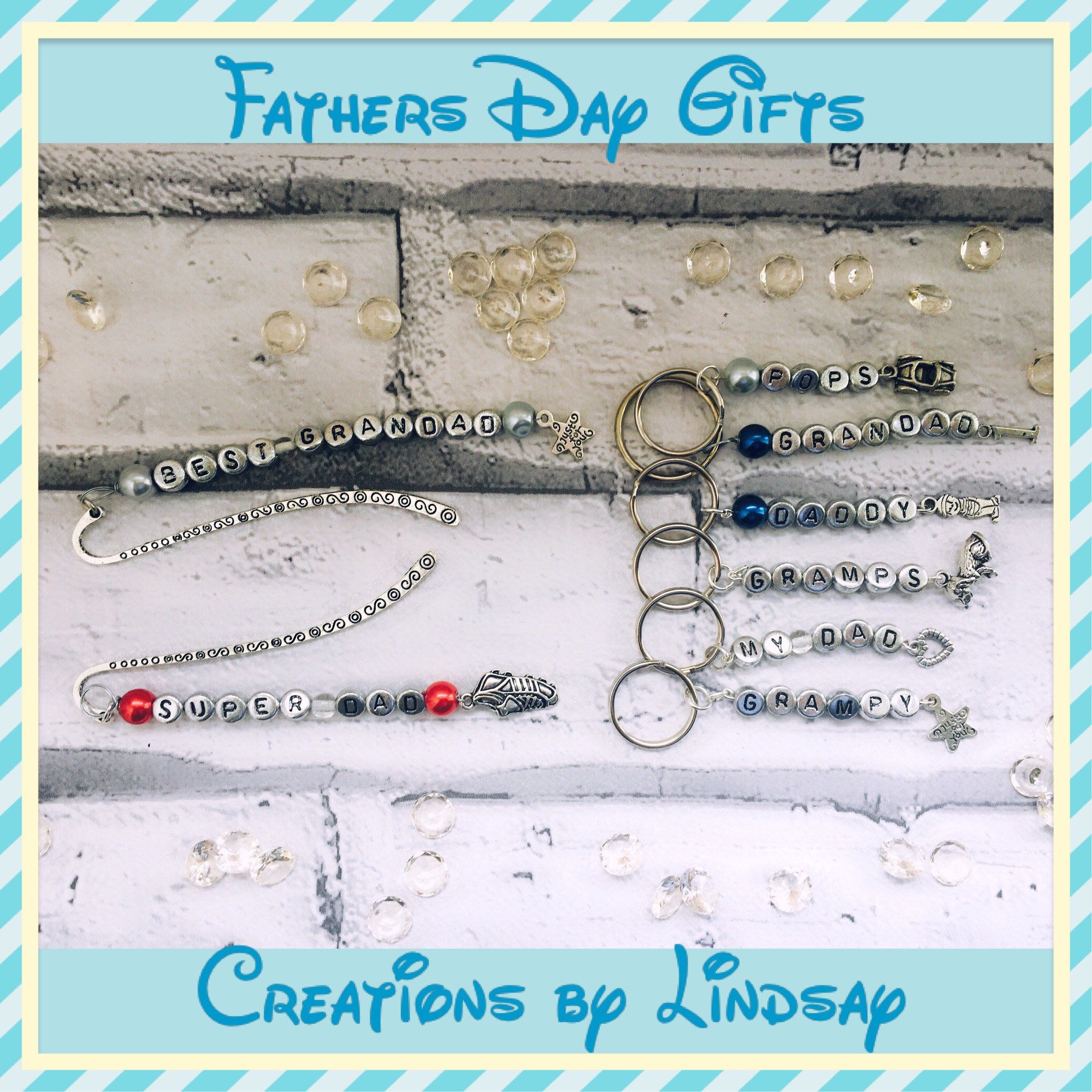 fathers day bookmarks super dad gifts super dad keyrings gifts