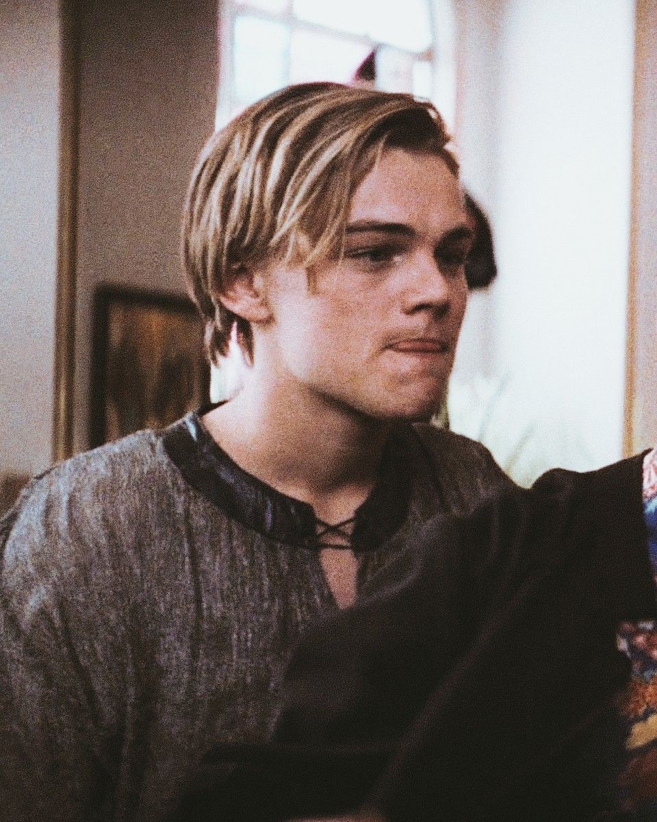Leonardo Dicaprio Hairstyle Haircut Leonardo Dicaprio As Romeo Montague In Romeo And Juliet