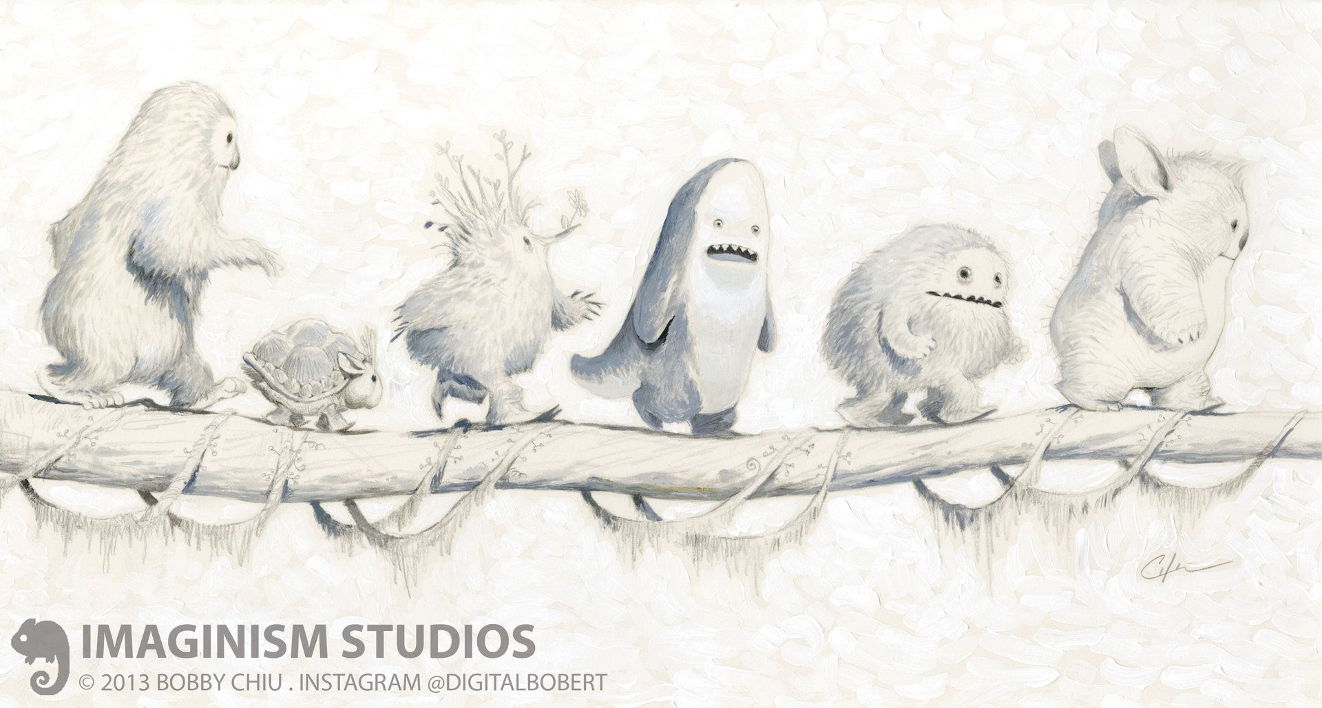The Fellowship Bobby Chiu 画 插画 色 The Fellowship Bobby Chiu 画 插画 色