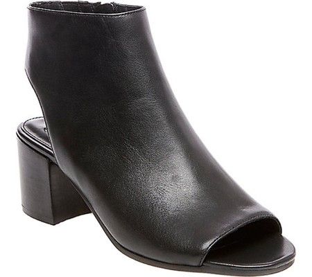 steve madden expert black booties