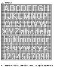 image result for free crochet bobble stitch letter patterns crochet