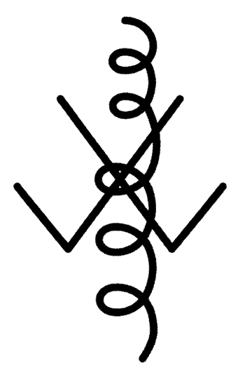 Simbolo Rama o Mara Ayuda a: Sanar los chakras inferiores. A despejar la mente. A limpiar una habitación de las energías negativas. A armonizar los chakras superiores con el menor. A inducir la determinación y la capacidad de lograr cosas. Healing Symbols, Reiki Symbols, Reiki Healing, Mudras, Simbolos Reiki Karuna, Reiki Angelico, Reiki Frases, Chakras, Pseudo Science