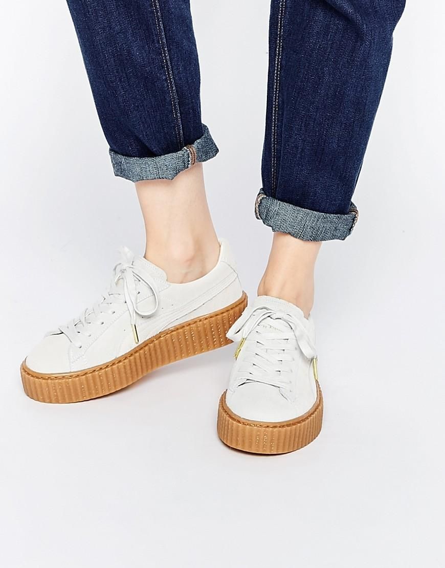puma suede creepers femme beige puma suede creepers femme beige