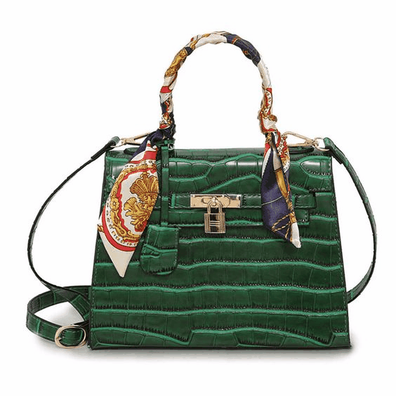 Crocodile Pattern Ribbon Handle Lock Pu Handbag Price Us 24 80 Crocodile Pattern Ribbon Handle Lock Pu Handbag Price Us 24 80 This Is A Great Choice For You It Made Of High Quality Material Very Durable
