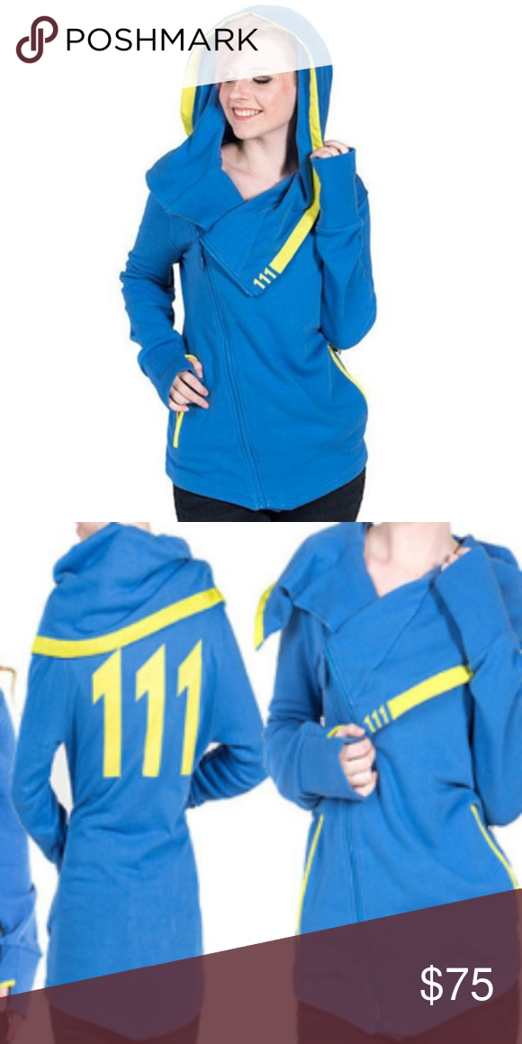 Fallout 4 Vault 111 Hoodie NWT Hoodie brands, Hoodies, Clothes design