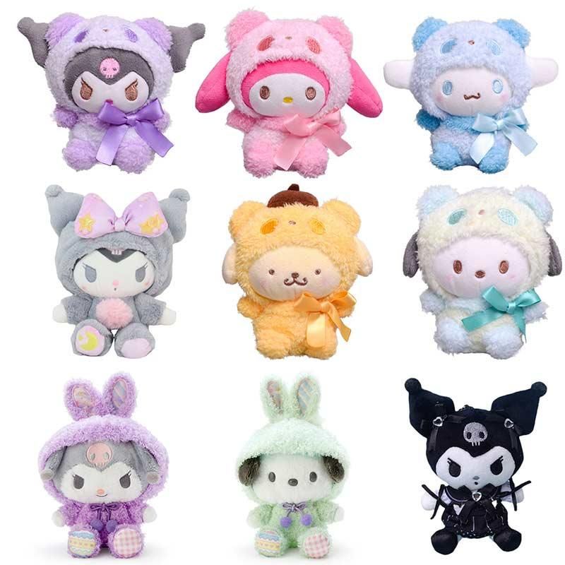 Cute Sanrio Plush Toys Cute Kuromi Plushie Keychain Sanrio Accessories Cute Sanrio Plush Toys Cute Kuromi Plushie Keychain Sanrio Accessories