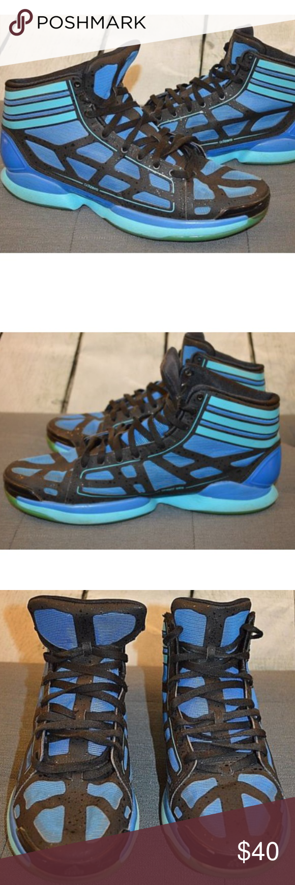 Adidas adizero blue and nero scarpe, scarpe 13 la posh sceglie Adidas adizero blue and nero scarpe, scarpe 13 la posh sceglie