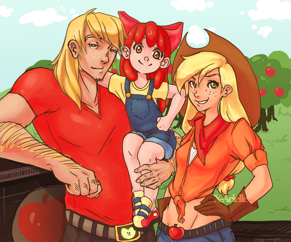 mlp applejack family mlp applejack family