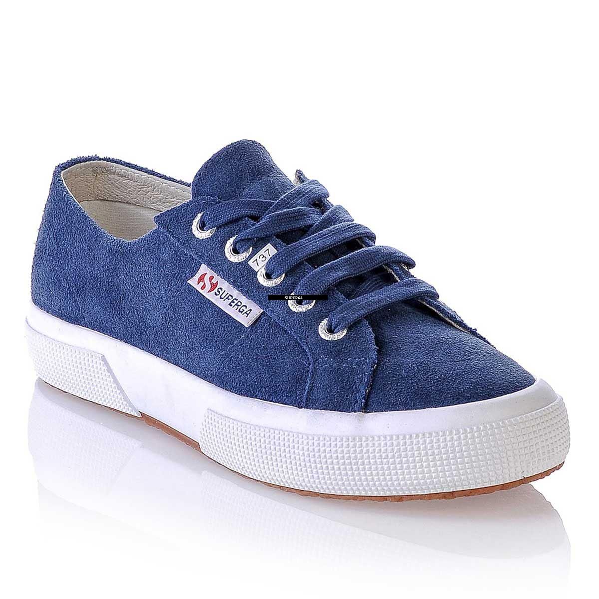 Superga Sued Lacivert Erkek Gunluk Ayakkabi Superga Sneaker Unisex Superga
