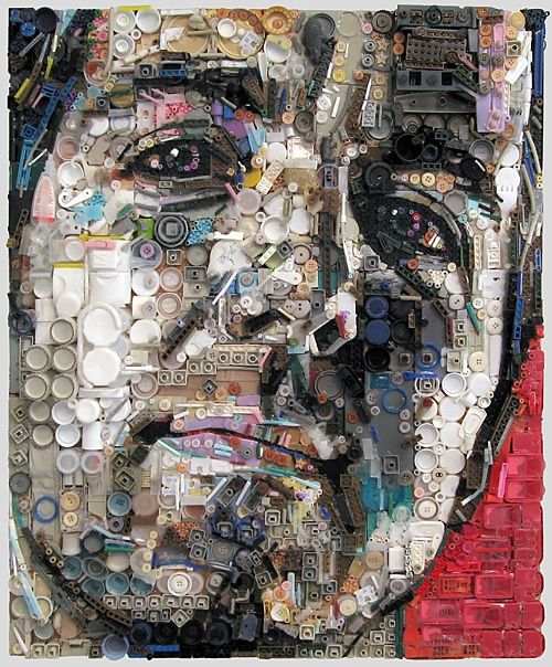 Pin on assemblage art