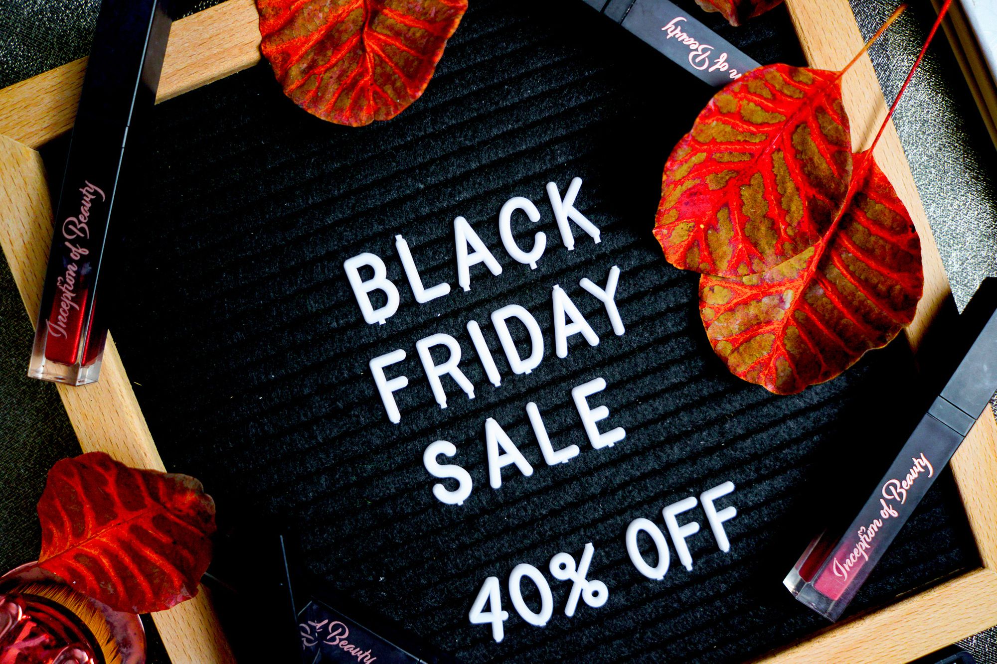 Our 40 Off Black Friday Sale Begins Today Ready Steady Shop Get Your Deals By Visiting Www Inceptionofbeauty Com Black Friday Sale Off Black Black Friday