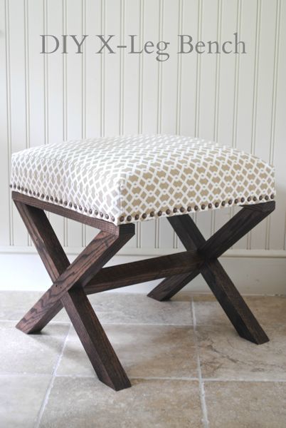 x stool ottoman tan leather diy xleg bench by centsational girl crafts pinterest x stool ottoman tan leather diy xleg bench by centsational girl crafts pinterest