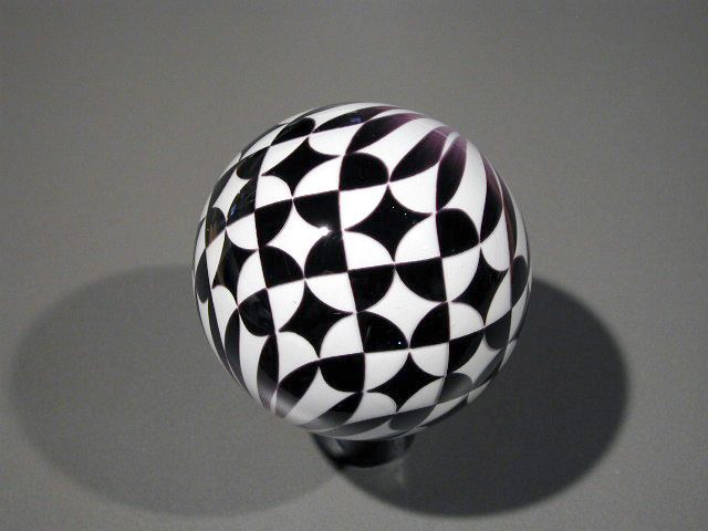 Huge 2 7 8 Mark Matthews Lobed Rainbow Art Glass Marble Glass Marbles Glass Decor Marble Art