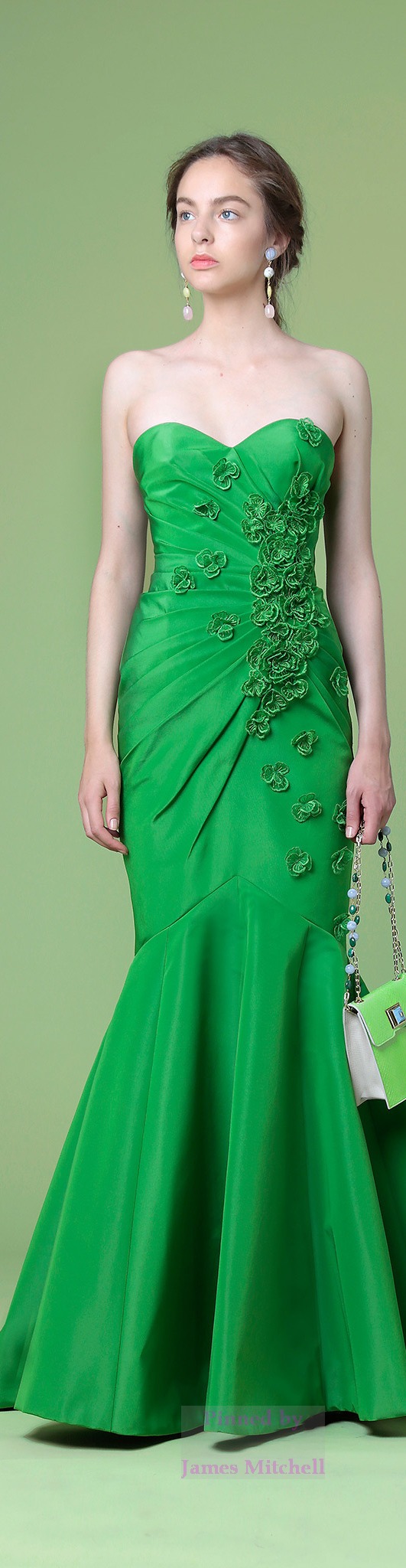 couture green gown