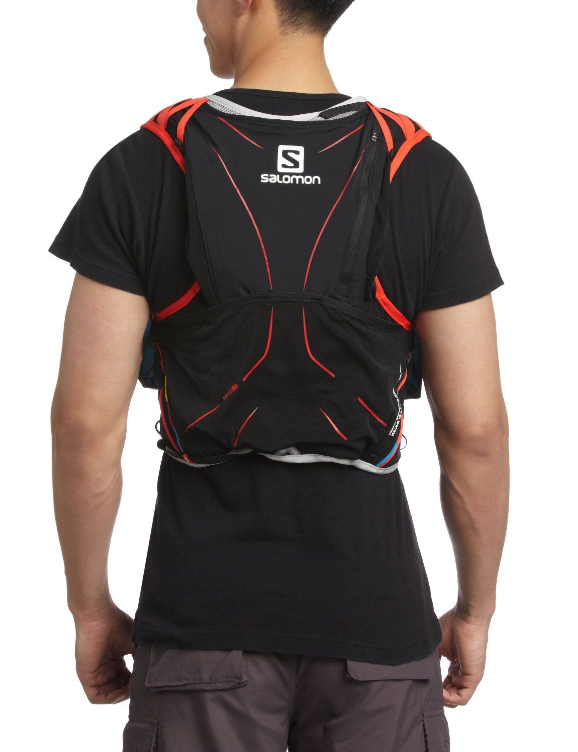 Salomon Adv Skin S Lab Hydro 12 Set Racing Vest Hiking Hydration Packs Sports Outdoors Hiking Hydration Athletic Jacket Adidas Jacket