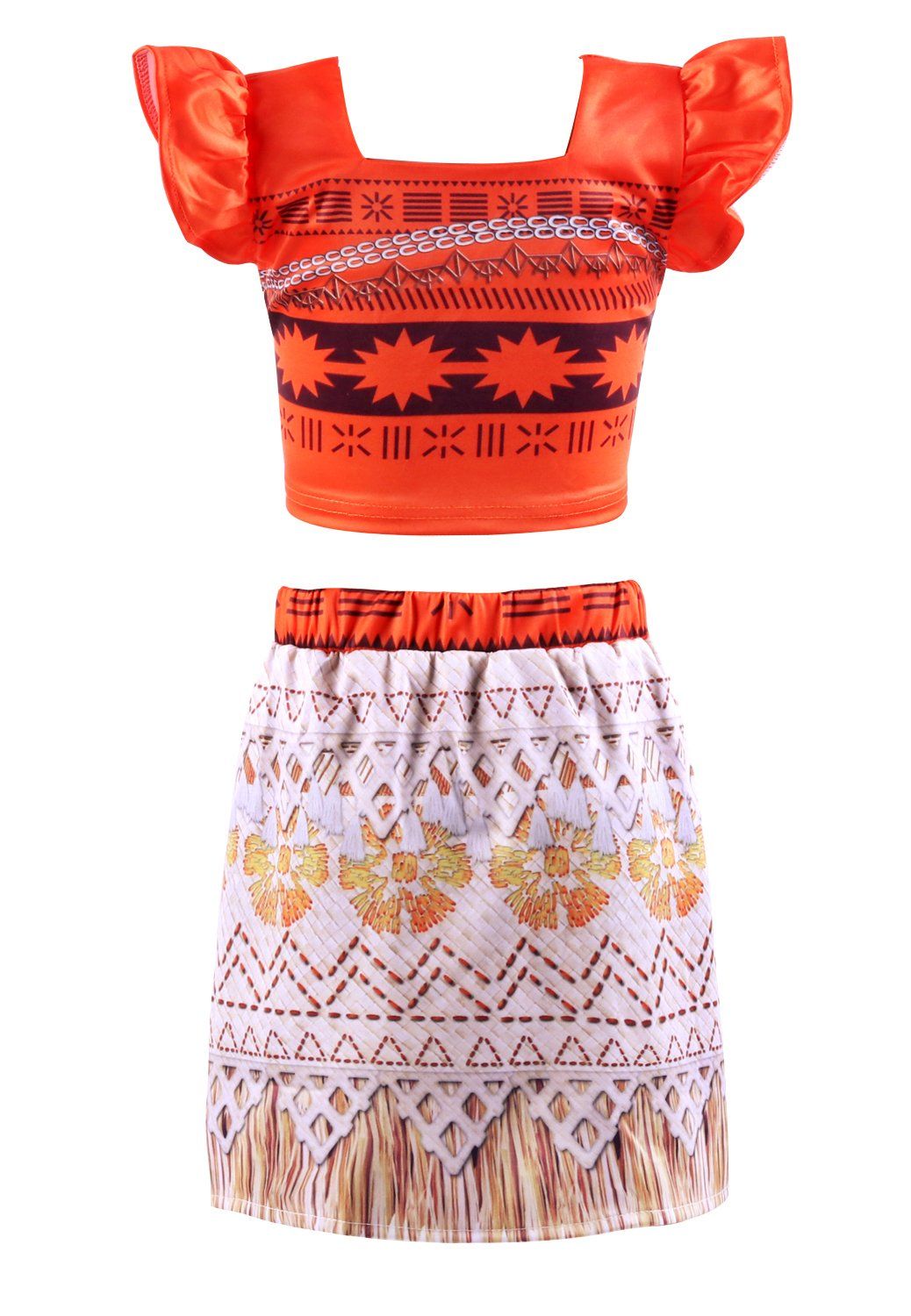 Okidokiyo Little Girls Princess Moan Costume Two-Piece Dress up