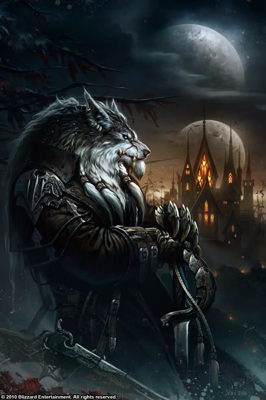 Werewolf soldier | Warcraft art, Werewolf art, Werewolf