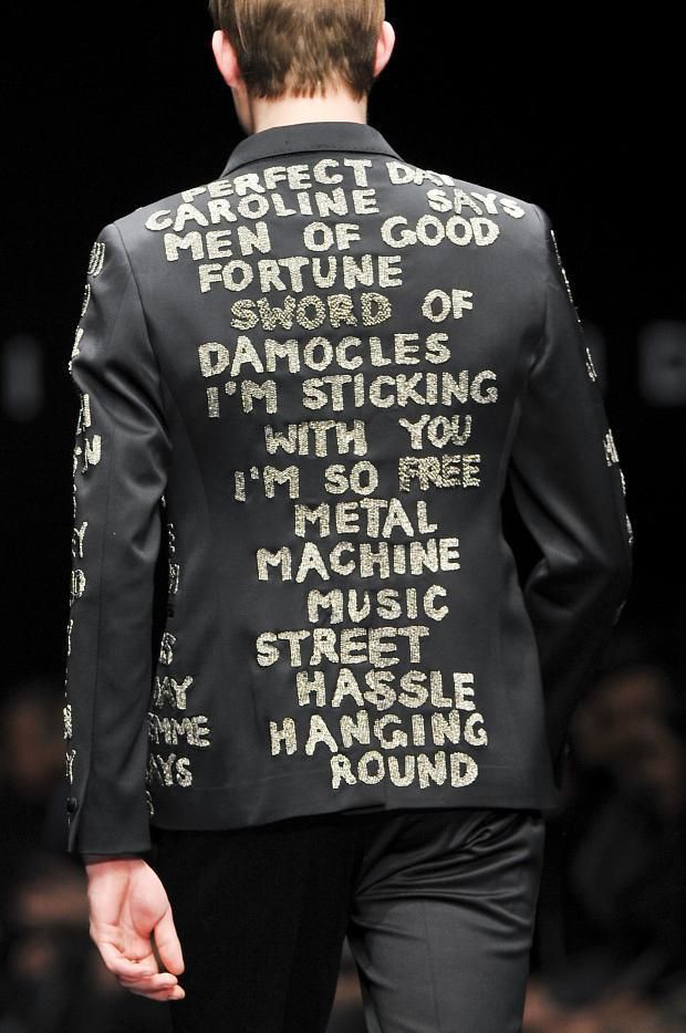 Detailed Photos Of John Richmond Autumn Fall Winter 2014 Men S John Richmond Rock Style School Fashion