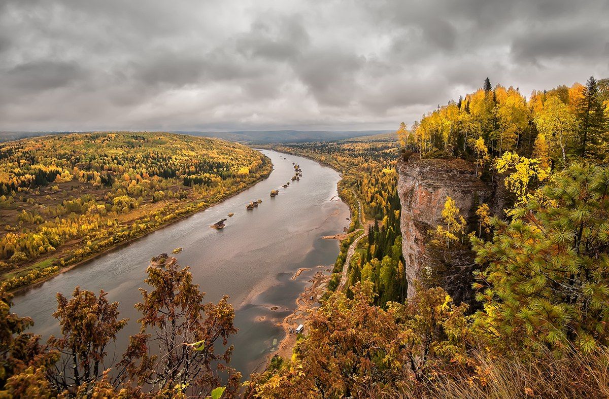 фото река вишера пермский край