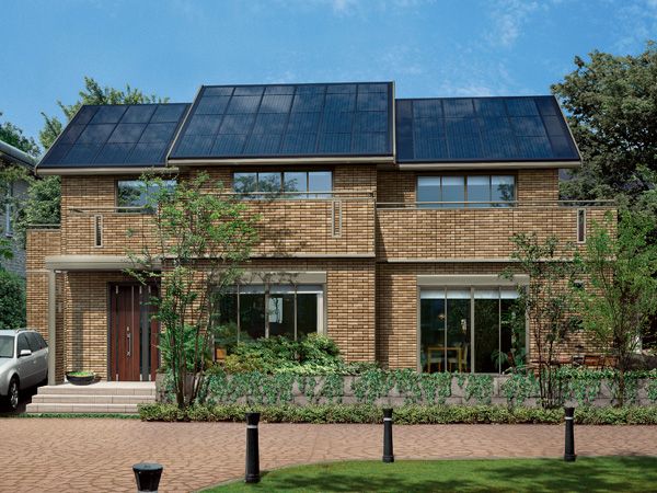 鉄骨系住宅 ドマーニ レジデンスタイル ブラウン Roof Solar Panel Solar Panels Outdoor Decor 鉄骨系住宅 ドマーニ レジデンスタイル ブラウン Roof Solar Panel Solar Panels Outdoor Decor