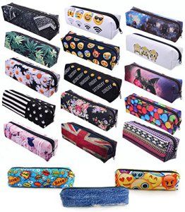 Trousse scolaire Sac a Crayon Trousse de toilette Trousse en cuir
