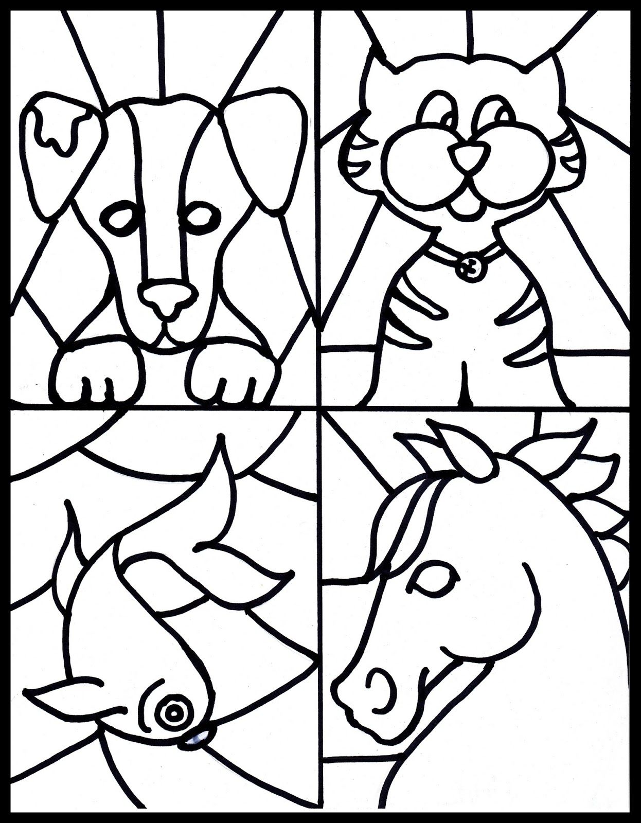 Make It Easy Crafts Kid S Craft Stained Glass Free Pet Printable Kids Painting Crafts Mosaic Patterns Stained Glass Patterns Make It Easy Crafts Kid S Craft Stained Glass Free Pet Printable Kids Painting Crafts Mosaic Patterns Stained Glass Patterns