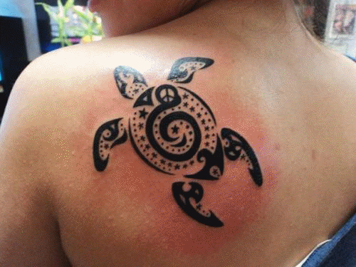 Tattoo hips Maori turtle unusual tattoos unusual tattoos ... - Tattoo hips Maor...