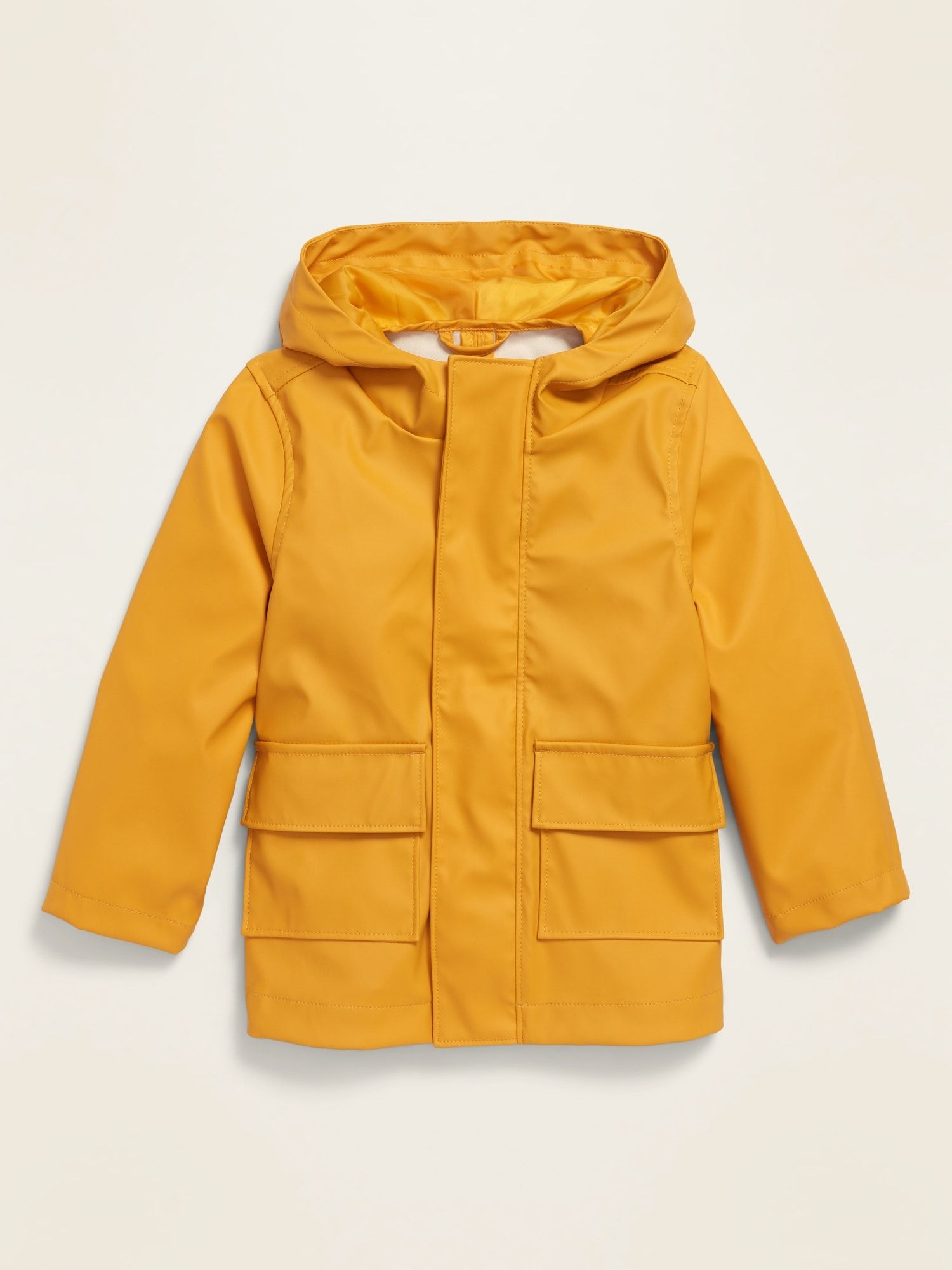 Unisex Water-Resistant Hooded Rain Jacket for Toddler | Old Navy