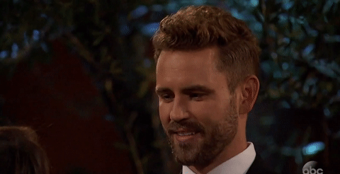 new party member tags abc nick premiere unsure the bachelor
