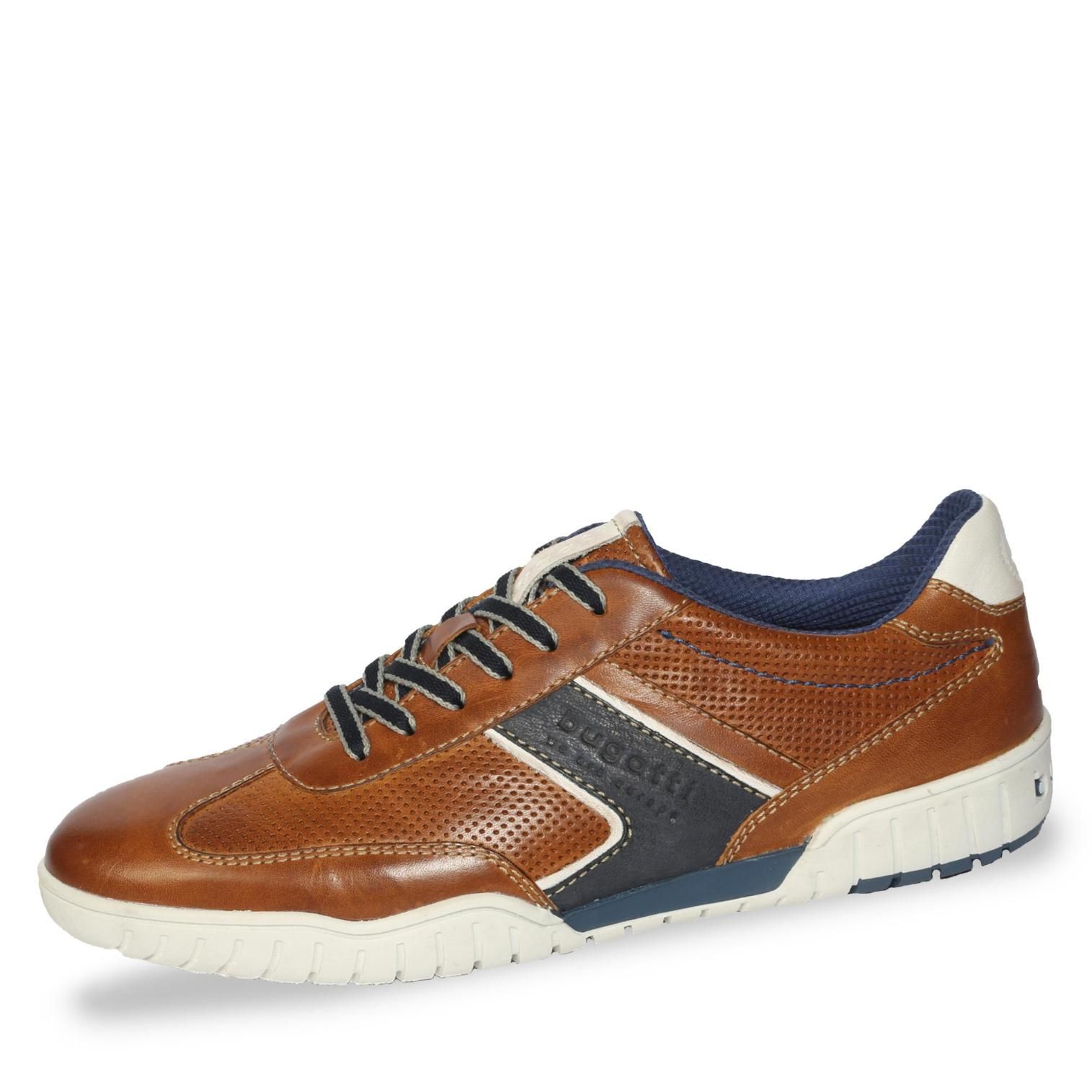 Bugatti Sneaker In Farbe Cognac Dunkelblau Gunstig Online Kaufen Ayakkabi Erkek Ayakkabilar Bot