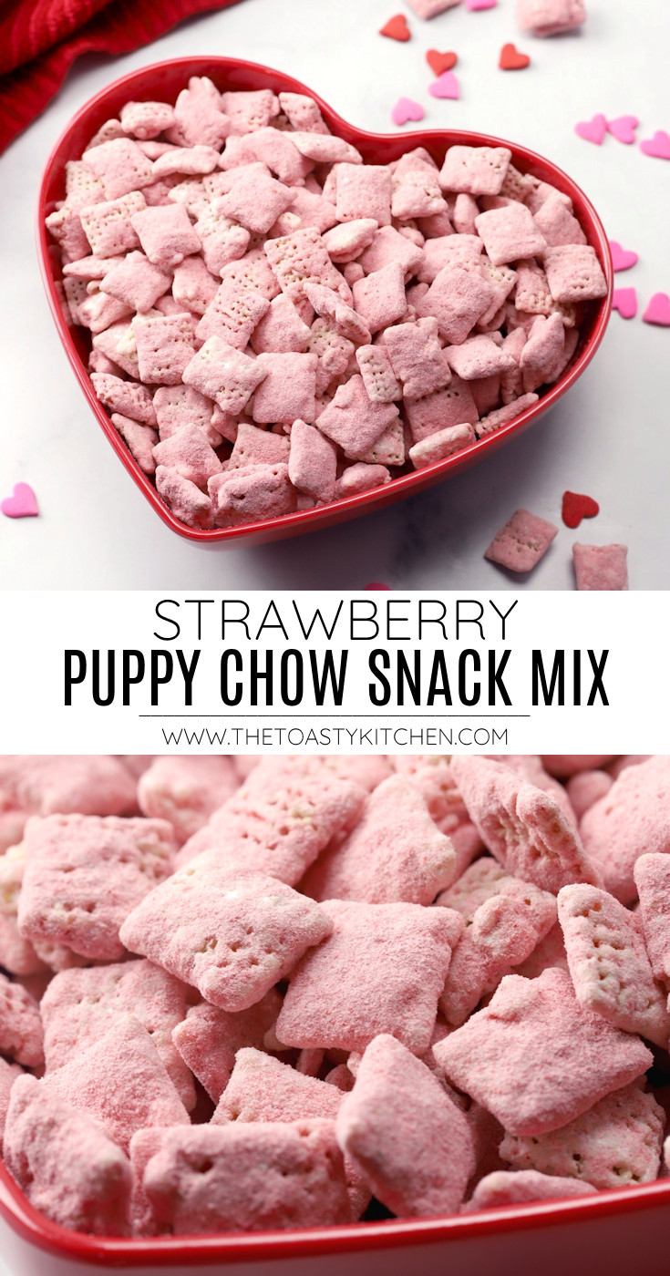 Strawberry Puppy Chow Snack Mix Recipe By The Toasty Kitchen strawberry-puppy-chow-snack-mix-recipe-by-the-toasty-kitchen