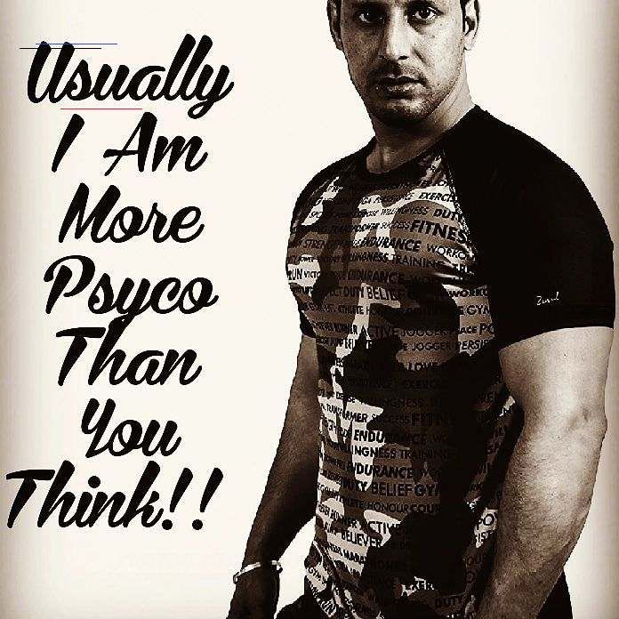 I AM MORE PSYCHO THAN YOU THINK #boxing #mma #fitness #kickboxing #muaythai #ufc #bjj #training #fig...