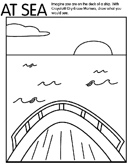 With This Free Printable Coloring Page Have Your Kids Draw What They Would See If With This Free Printable Coloring Page Have Your Kids Draw What They Would See If