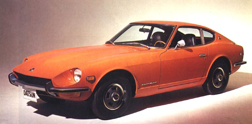1970 Datsun 240Z I love all these old Japanese sports