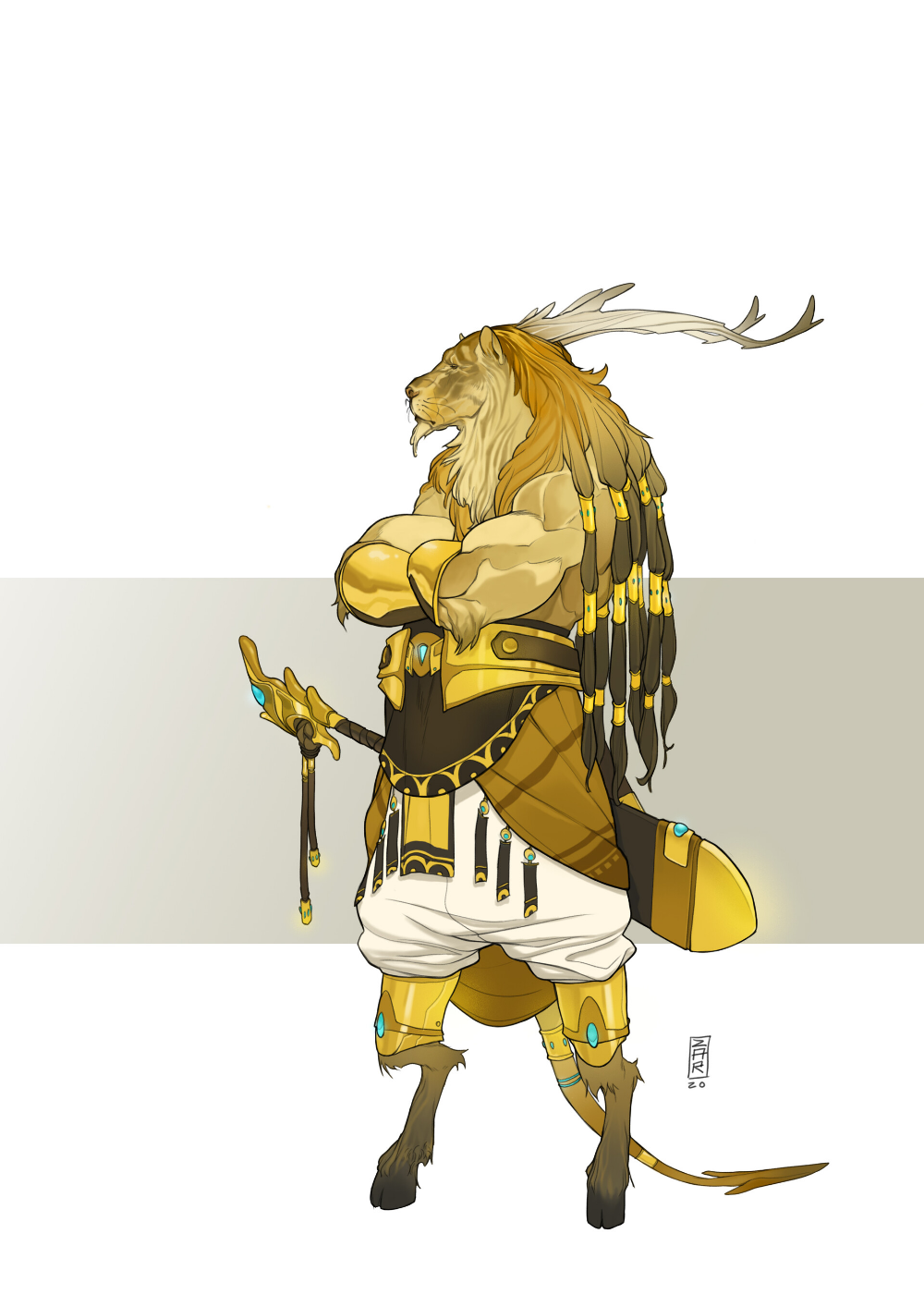 artstation warrior lion character design gabriel gomez character design concept art characters body drawing tutorial