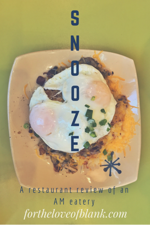 snooze am eatery menu