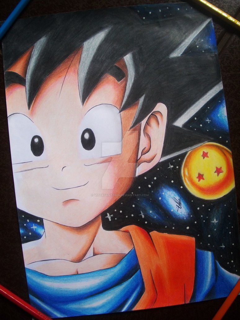 Goten (DBZ) by vitorsantos18 on DeviantArt | Dragon ball z, Dragon ball
