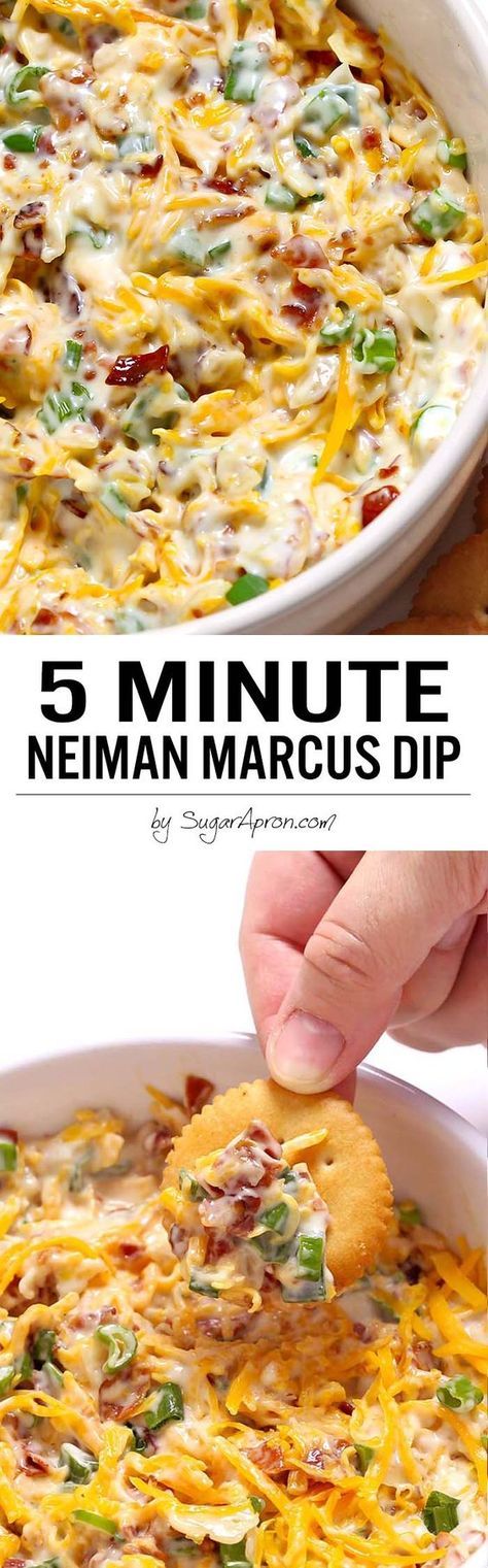 Party Food Appetizers, Appetizer Dips, Yummy Appetizers, Appetizer Recipes, Dip Recipes, Kielbasa Appetizer, Party Dips, Neiman Marcus Dip, Snacks