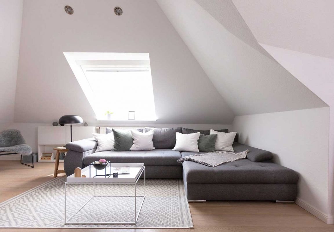 Dachschräge Wohnzimmer Dachschräge einrichten » Stauraum und Gestaltung | OTTO | Dachschräge