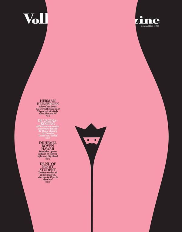 Dutch Uncle News Blog Cover Volkskrantmagazine About King Vagina Nom Dutch Uncle News Blog Cover Volkskrantmagazine About King Vagina Nom