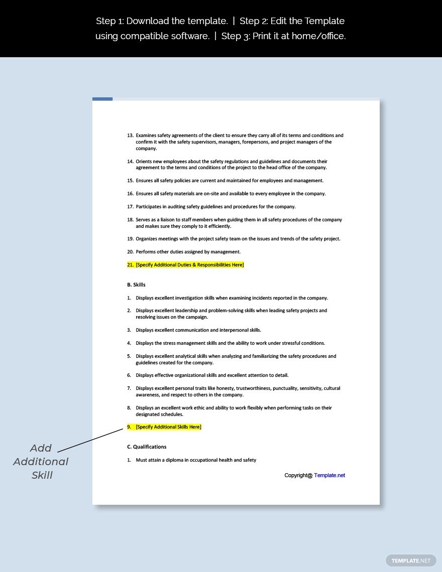 Free Free Safety Supervisor Job Description Template Google Docs free-free-safety-supervisor-job-description-template-google-docs