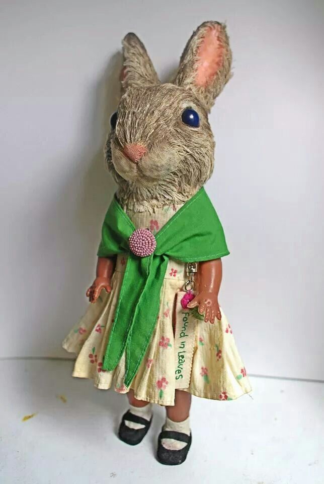 Annie Montgomerie Doll S 動物 キャラクター ヴィンテージのおもちゃ ウサギ Annie Montgomerie Doll S 動物 キャラクター ヴィンテージのおもちゃ ウサギ